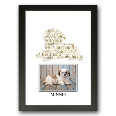 Shih Tzu Photo Print Gift